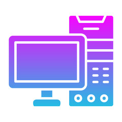 Tower Computer Icon