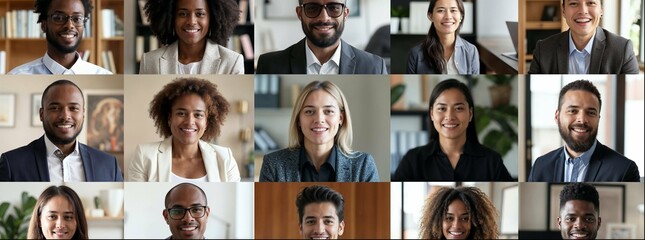 Diverse people team. Positive coworkers. Creative professionals.