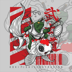 KOKI FISH ILLUSTRATION READY FORMAT EPS.eps