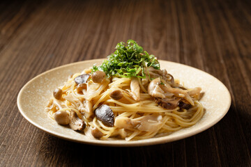 和風きのこスパゲティ