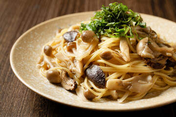 和風きのこスパゲティ