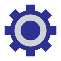 Setting Vector Flat Icon Design