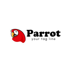 Parrot logo vector