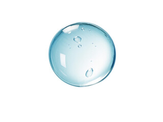 a clear bubble with bubbles