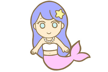人魚イラスト2