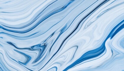 Elegant swirling patterns of blue and white resembling natural marble or fluid art