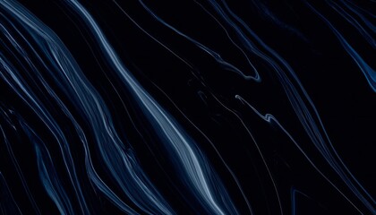 Obraz premium Elegant dark blue waves in a seamless fluid art pattern
