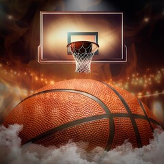 Basketball Epic Template Backdrop
