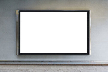 Street Outdoor Poster Advertising Mockup Template Subway Metro