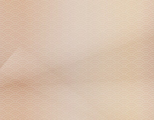 青海波　高級感のある背景　薄いグレーの背景イラスト