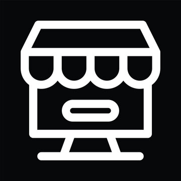 recommend clip art: Shop Icon with Awning