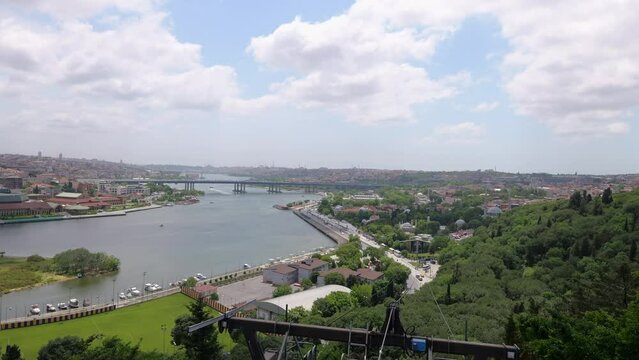 Istanbul Piyer Loti Landscape View 