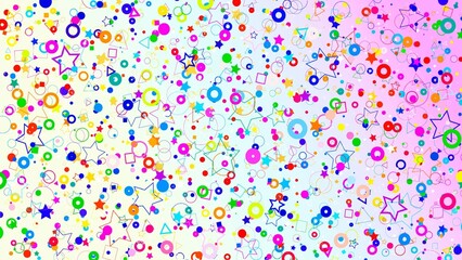 Festive Backdrop Sparkle Confetti Glitz on a transparent background