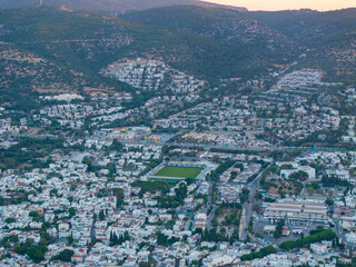 Bodrum Beach and Turquoise Coasts Drone Photo, Bodrum Muğla, Türkiye (Turkey)