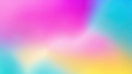 Obraz premium fuzzy Pink blue yellow background gradient