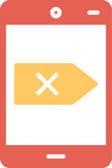 Fototapeta premium Delete Vector Icon