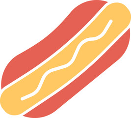 Hotdog Vector Icon