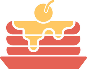 Pancake Vector Icon