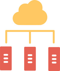 Digital Library Vector Icon