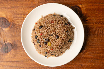 Cuban black beans and rice