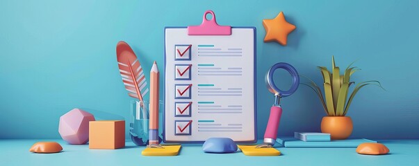 Task Assignment Icons of checklists or task boards with assigned tasks, symbolizing task management