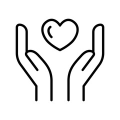 Obraz premium Love icon