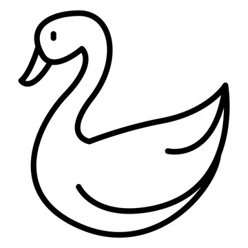 recommend clip art: Swan icon