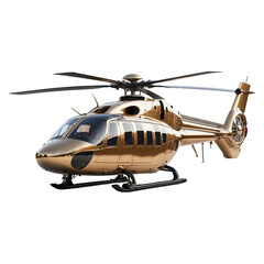 Fototapeta premium Executive Modern private helicopter png helicopter in flight