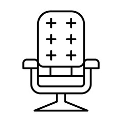 Office chair icon