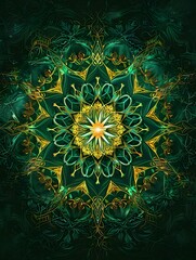 Mandala, tekstura, wz&oacute;r, okładka, tło, ilustracja, 