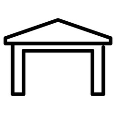 Fototapeta premium garage icon