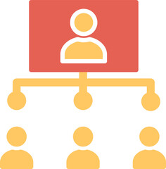 Business Structure Vector Icon