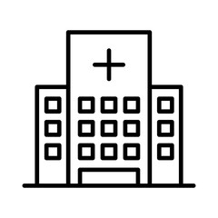 Fototapeta premium Hospital icon