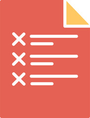 Business Note Vector Icon