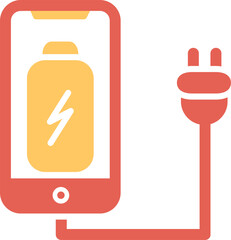 Cell and Plug Vector Icon