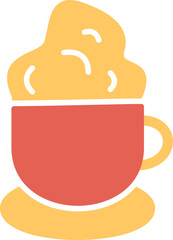 Creamy Coffee Vector Icon