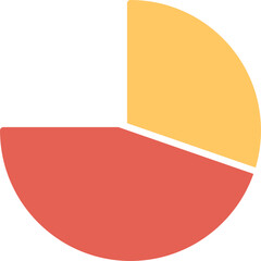 Pie Chart Vector Icon