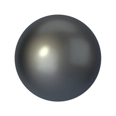 High-quality 3D sphere illustration. Vibrant, shiny, and transparent orb in silver colors. Perfect for modern, geometric designs. Versatile vector for art, web, and graphic projects
