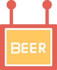 Beer Sign Vector Icon