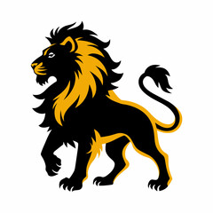 A vector logo Lion vector  silhouette