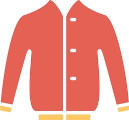 Stylish Jacket Vector Icon