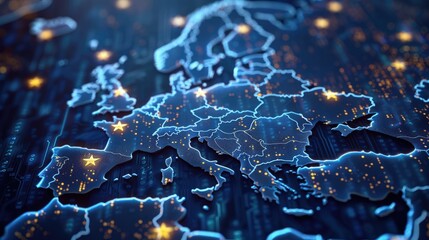European VAT System Simplified: A Visual Overview of the VIDA Project for Electronic Invoices and Cross-border B2B Transactions within the European Union.





