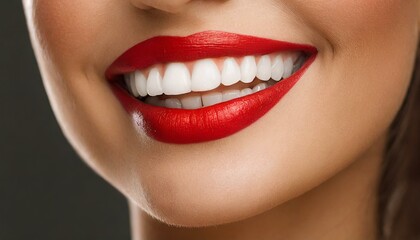 Obraz premium perfect female Hollywood smile