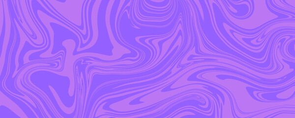 Abstract colorful retro style groovy psychedelic background banner purple