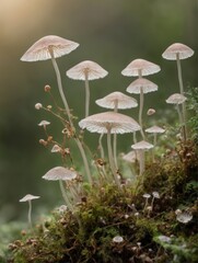 Fototapeta premium mushroom in the forest