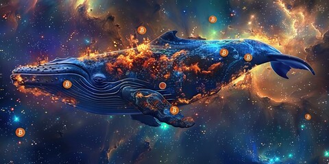 Bitcoin Whale Swimming in the Cosmos