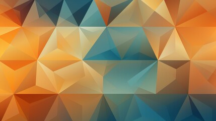 Fototapeta premium Unique triangle mosaic illustration with abstract design and geometric shapes on a clean background.