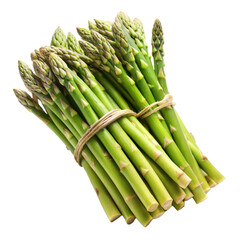 Asparagus isolated on white background
