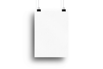 Hanging Poster PNG With Transparent Background
