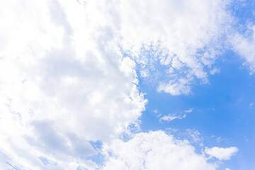blue sky with clouds